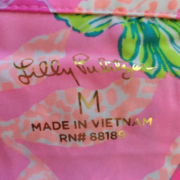 NWT Lilly Pulitzer Teagan Pajama Short Sleeve Top - Picture 10 of 12